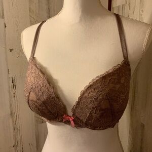 Lace Shoulder Bearing Bra